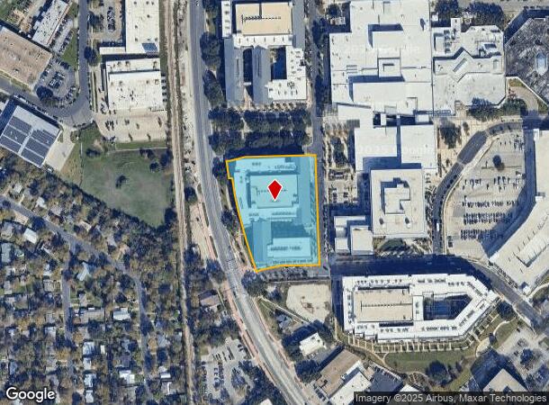  110 Jacob Fontaine Ln, Austin, TX Parcel Map