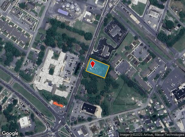 222 S Washington St, Millsboro, DE Parcel Map