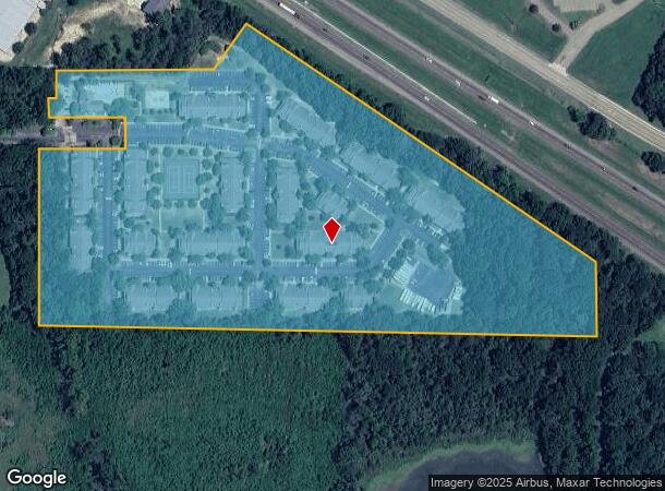 131 Woodchase Park Dr, Clinton, MS Parcel Map