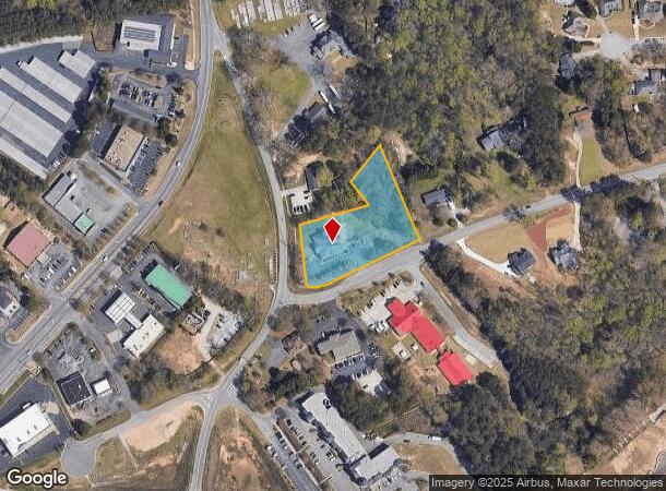  2885 Hog Mountain Rd, Dacula, GA Parcel Map