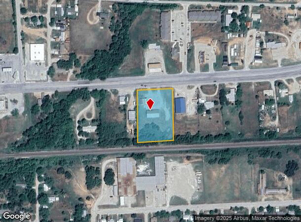  805 E Hall St, Bangs, TX Parcel Map