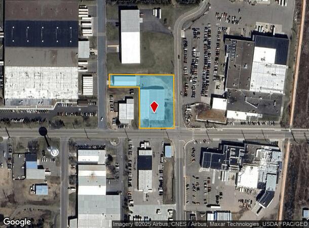  211 W Coleman St, Rice Lake, WI Parcel Map