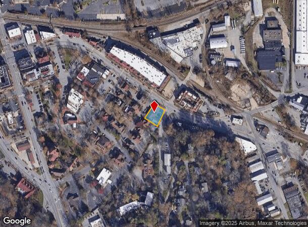 1 All Souls Cres, Asheville, NC Parcel Map