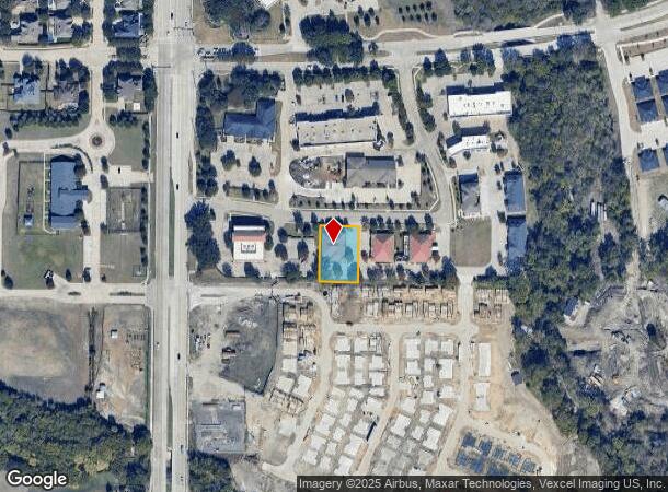  8875 Synergy Dr, Mckinney, TX Parcel Map