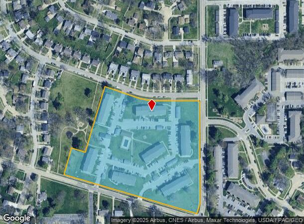  2101 E Caulder Ave, Des Moines, IA Parcel Map