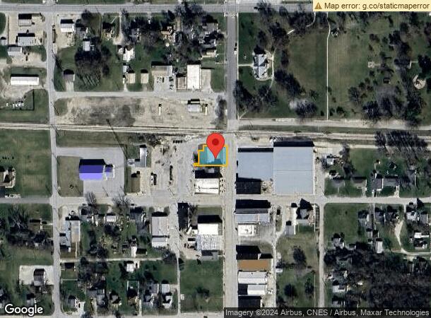  210 S Newton St, Goodland, IN Parcel Map