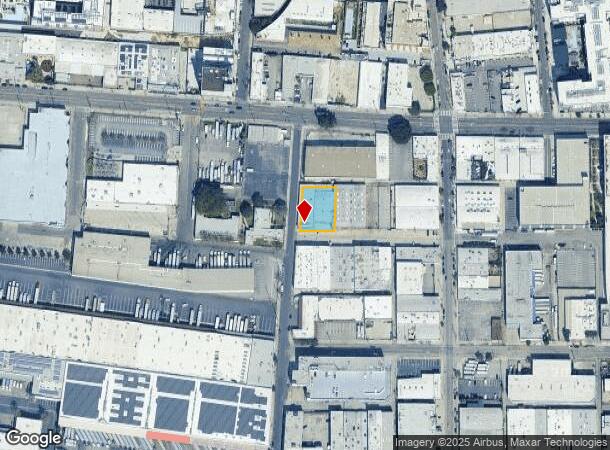  1901 E 7Th Pl, Los Angeles, CA Parcel Map