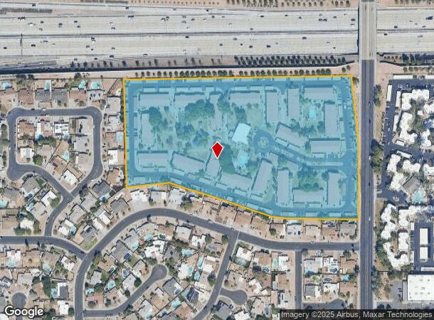 1666 S Extension Rd, Mesa, AZ Parcel Map