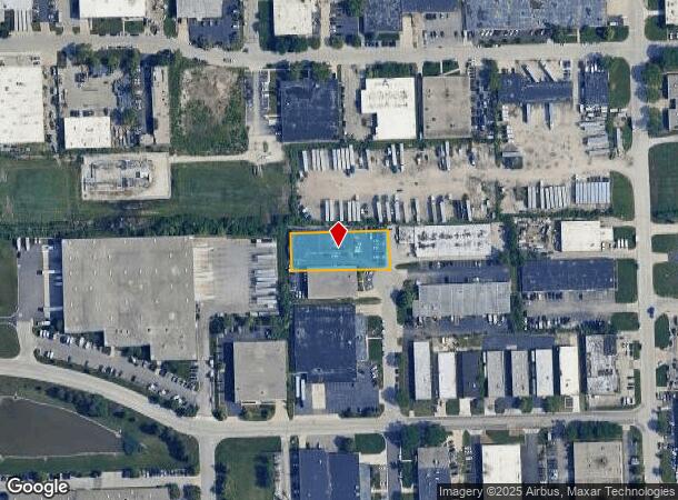 814 S Kay Ave, Addison, IL Parcel Map