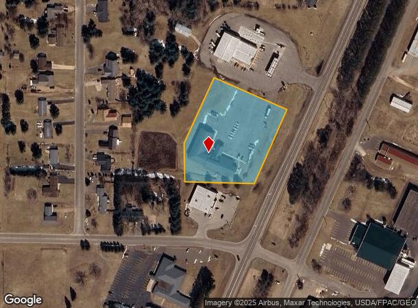 315 Highway 63 S, Shell Lake, WI Parcel Map