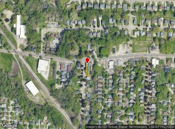  1256 Newton St, Tallmadge, OH Parcel Map