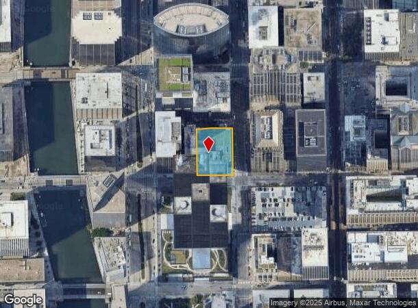  300 W Adams St, Chicago, IL Parcel Map