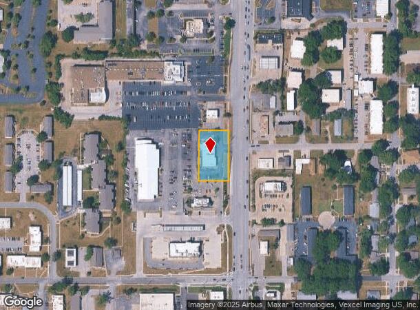  2425 Iowa St, Lawrence, KS Parcel Map