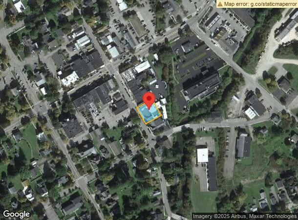  28 Monroe St, Ellicottville, NY Parcel Map