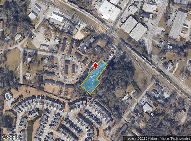  1180 Green St Sw, Conyers, GA Parcel Map