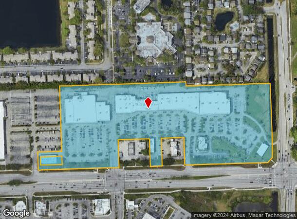  10111 Pines Blvd, Pembroke Pines, FL Parcel Map