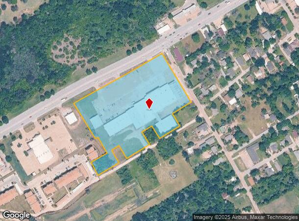 1201 W Ennis Ave, Ennis, TX Parcel Map