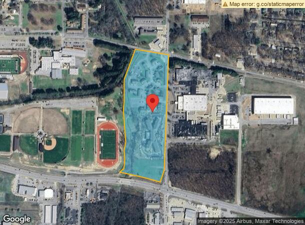  801 Benton St, Searcy, AR Parcel Map