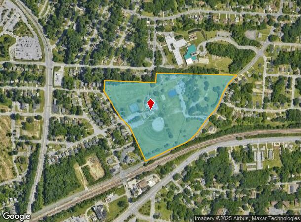 100 Murray St, High Point, NC Parcel Map