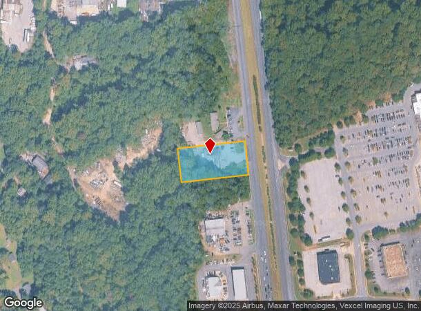5895 Crain Hwy, La Plata, MD Parcel Map