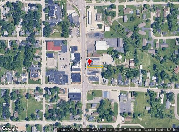 117 N Main St, Hebron, IN Parcel Map