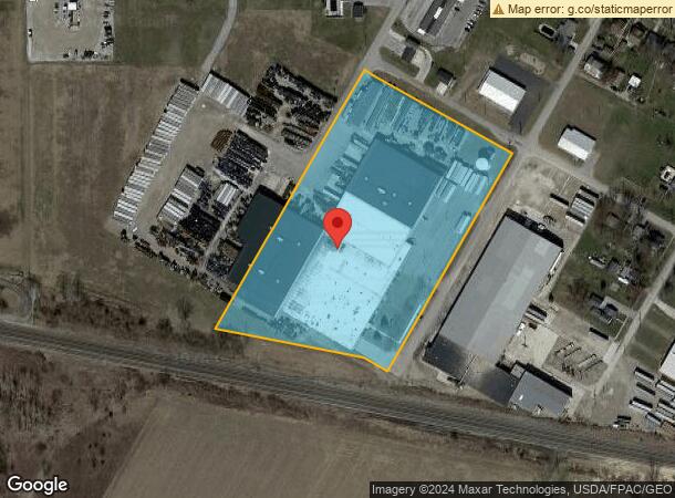  299 S Chestnut St, Deshler, OH Parcel Map