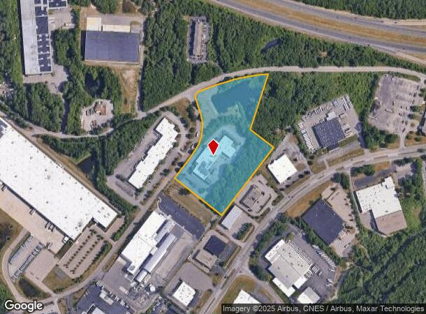  10 Commerce Way, Norton, MA Parcel Map