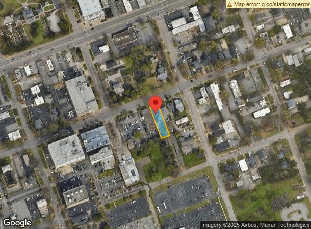  1718 Hampton St, Columbia, SC Parcel Map