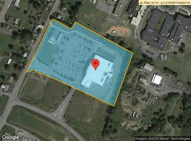  360 S 2Nd St, Mc Connellsburg, PA Parcel Map