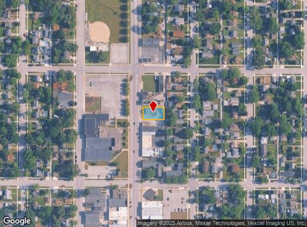 231 N Broad St, Griffith, IN Parcel Map
