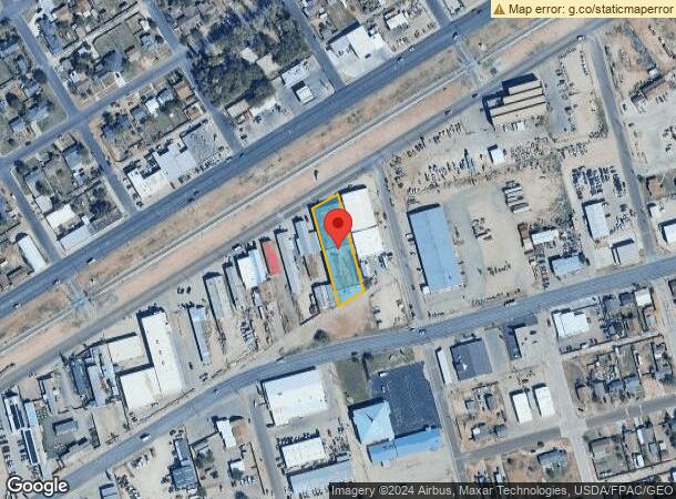  1503 W Industrial Ave, Midland, TX Parcel Map