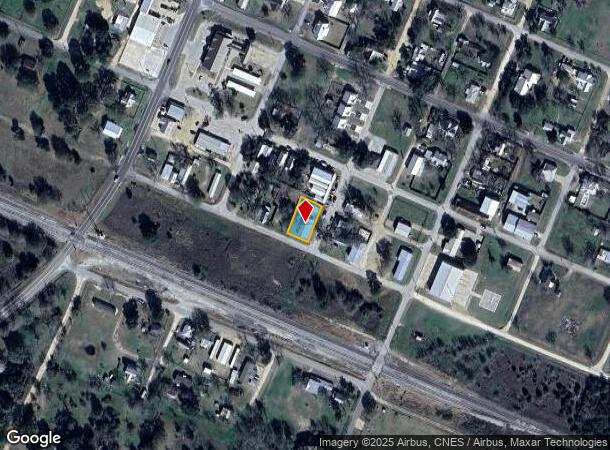 851 Pecan St, New Ulm, TX Parcel Map