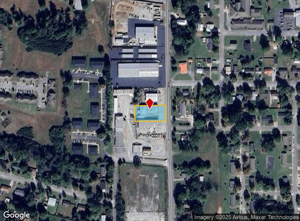  416 Buffalo Rd, Lawrenceburg, TN Parcel Map