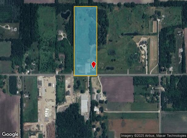 2121 W Shawnee Rd, Baroda, MI Parcel Map