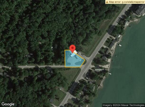  515 N Huron Rd, Au Gres, MI Parcel Map