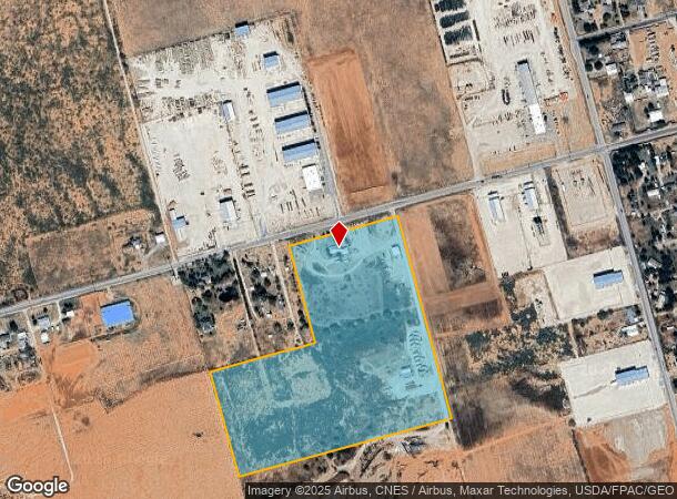  140 E Community Ln, Midland, TX Parcel Map