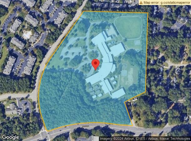  7100 Hilburn Dr, Raleigh, NC Parcel Map