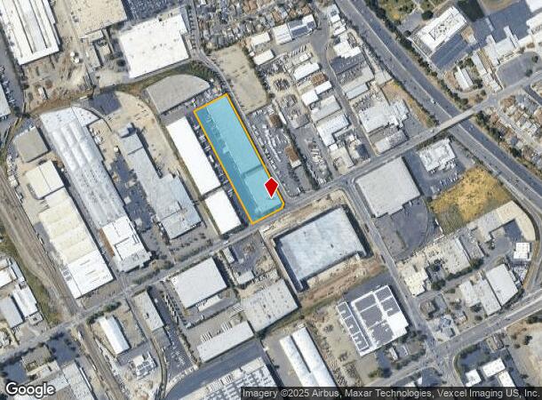  1950 Williams St, San Leandro, CA Parcel Map