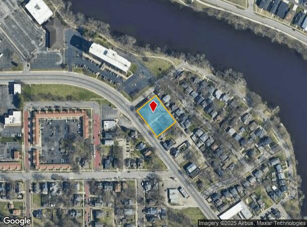  611 Lincolnway Way E, South Bend, IN Parcel Map