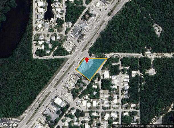 102525 Overseas Hwy, Key Largo, FL Parcel Map