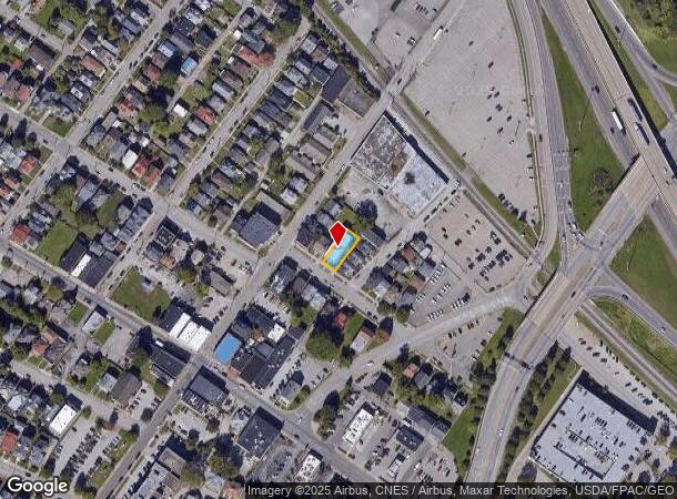  1604 Mcclung St, Charleston, WV Parcel Map