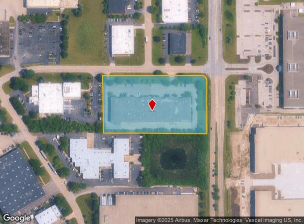 2121 Tempel Dr, Libertyville, IL Parcel Map