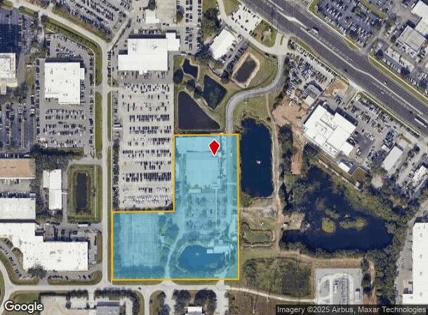 9841 E Adamo Dr, Tampa, FL Parcel Map