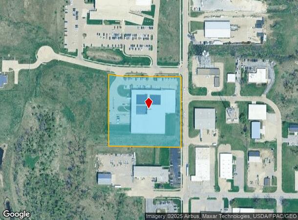 1225 26Th Avenue Ct Sw, Cedar Rapids, IA Parcel Map