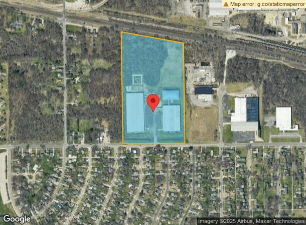  4201 Linden Ave, South Bend, IN Parcel Map