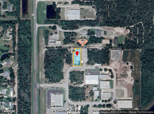 3101 Oxbow Cir, Cocoa, FL Parcel Map