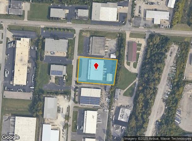 11560 Rockfield Ct, Cincinnati, OH Parcel Map