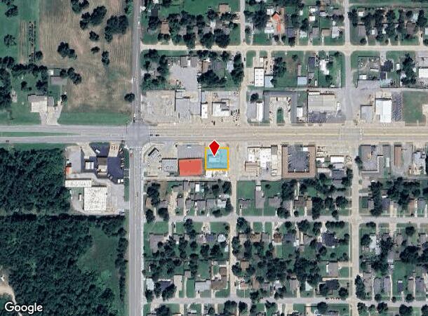  1000 W Main St, Yukon, OK Parcel Map