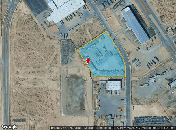  12556 Weaver Rd, Horizon City, TX Parcel Map