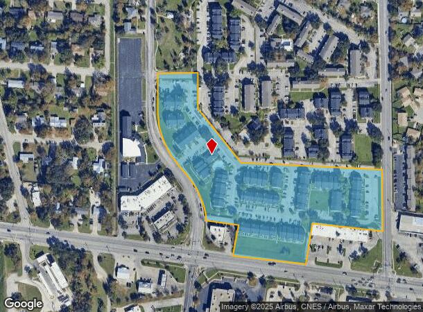 1101 N Georgetown St, Round Rock, TX Parcel Map